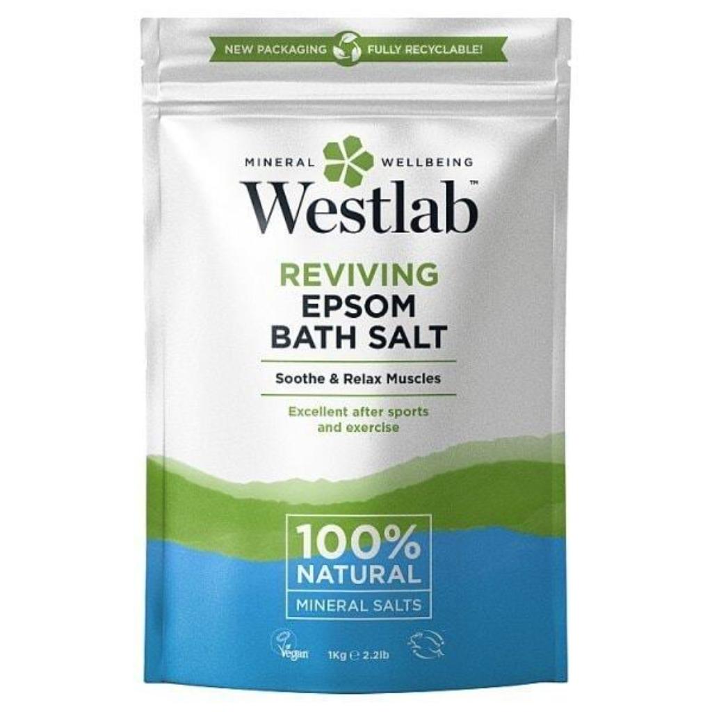Westlab Epsom Salt 1kg - 100% natural